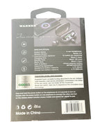 Warner Wireless Bluetooth In-Ear Earbuds Model 66665 Charging Case
