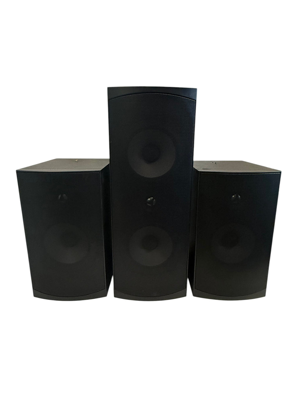 PSB Alpha B Bookshelf Speakers + Alpha C Center Channel Speaker Set