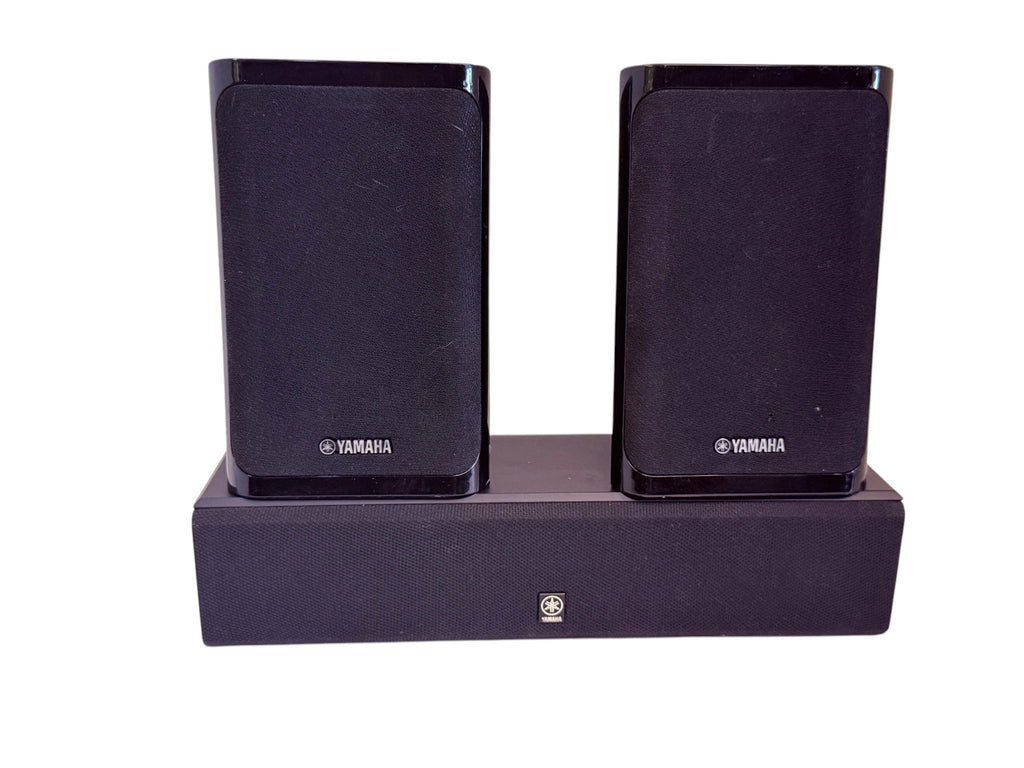 Yamaha NS-B40 Bookshelf Speakers Pair and NX-C130 Center Channel Speaker