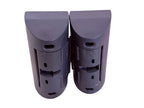 Infinity Universal Satellite Speakers Pair with Adjustable Wall Mount Brackets