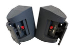 Infinity Universal Satellite Speakers Pair with Adjustable Wall Mount Brackets