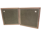 Vintage SW-50 Speaker Pair Wood Cabinet