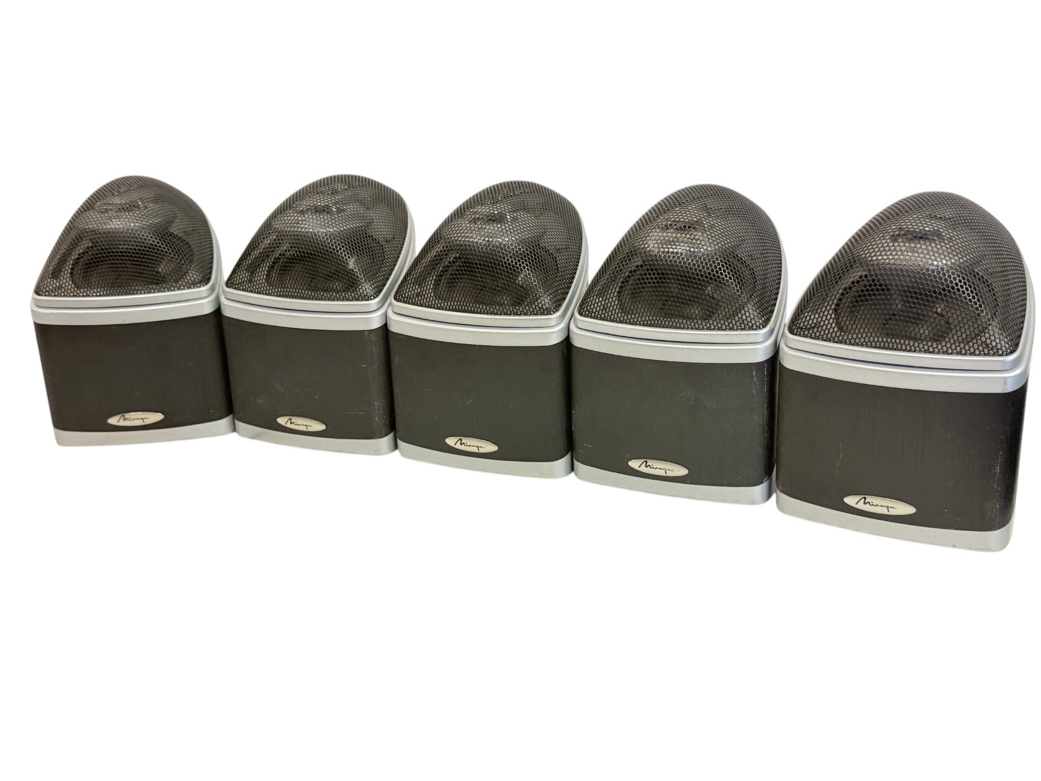 Mirage NanoSat 5-Piece Satellite Speaker Set Nano Sat5PB-1 Black