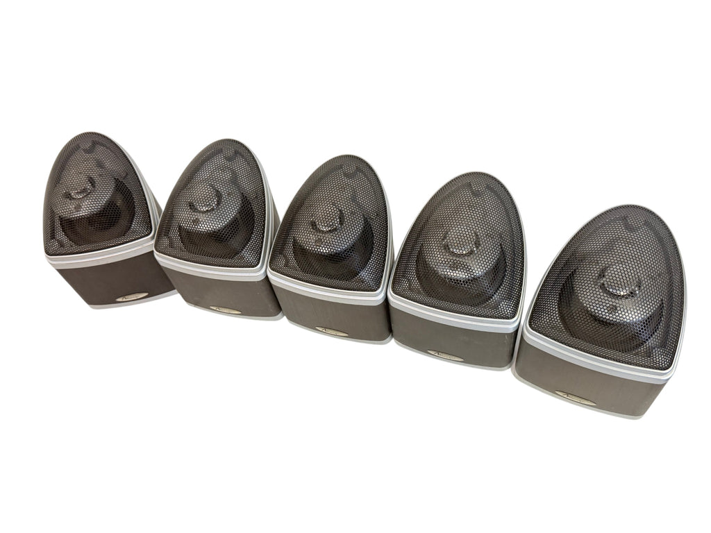 Mirage NanoSat 5-Piece Satellite Speaker Set Nano Sat5PB-1 Black