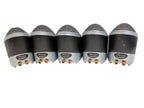 Mirage NanoSat 5-Piece Satellite Speaker Set Nano Sat5PB-1 Black