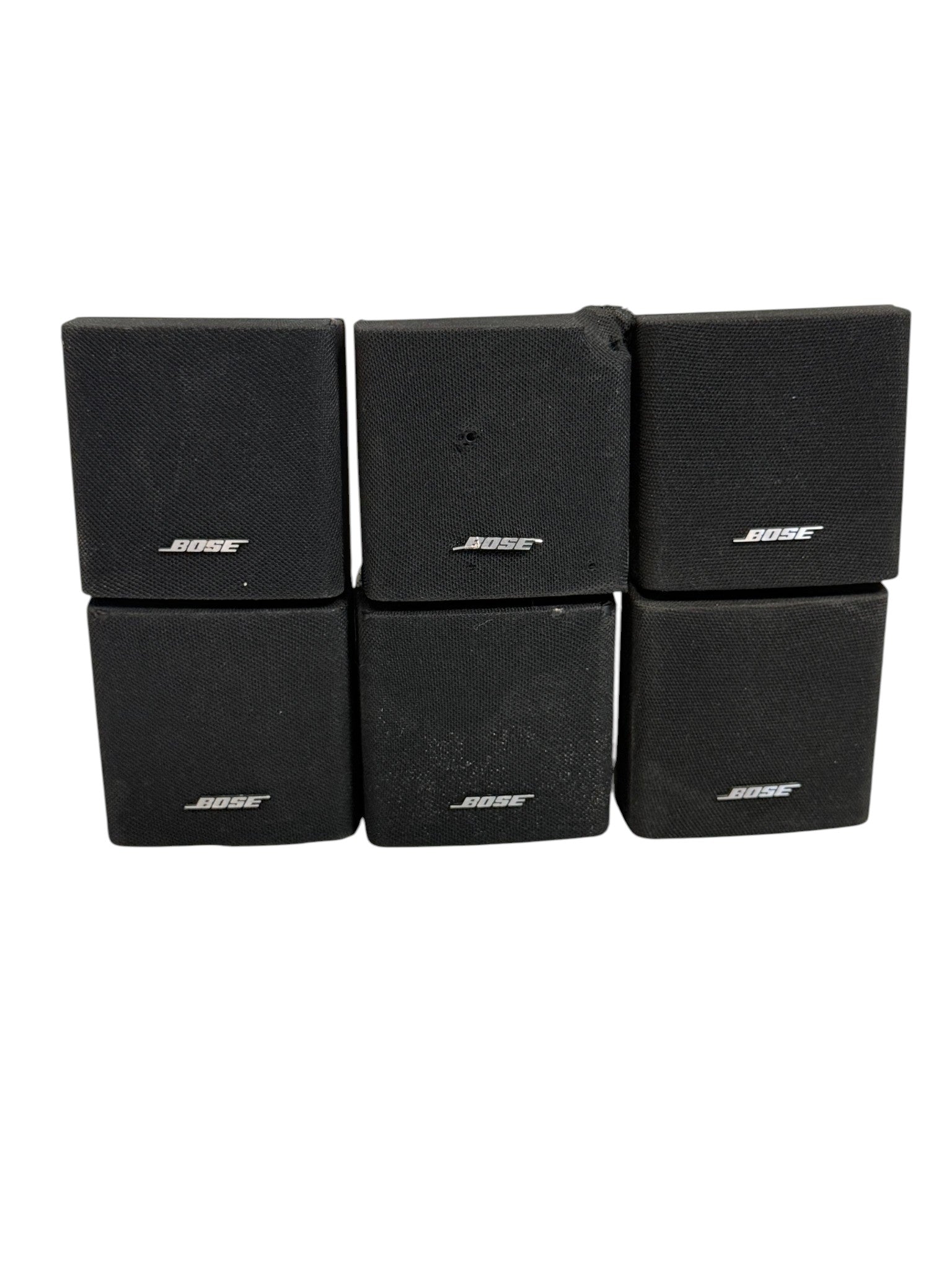 Bose Single Cube Speaker Set 6-Piece Black Direct/Reflecting