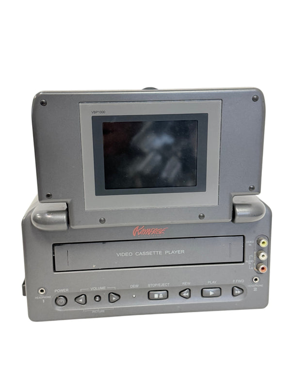 Rampage VBP1000 Portable VHS Player with 4" Screen (12-Volt) – Used