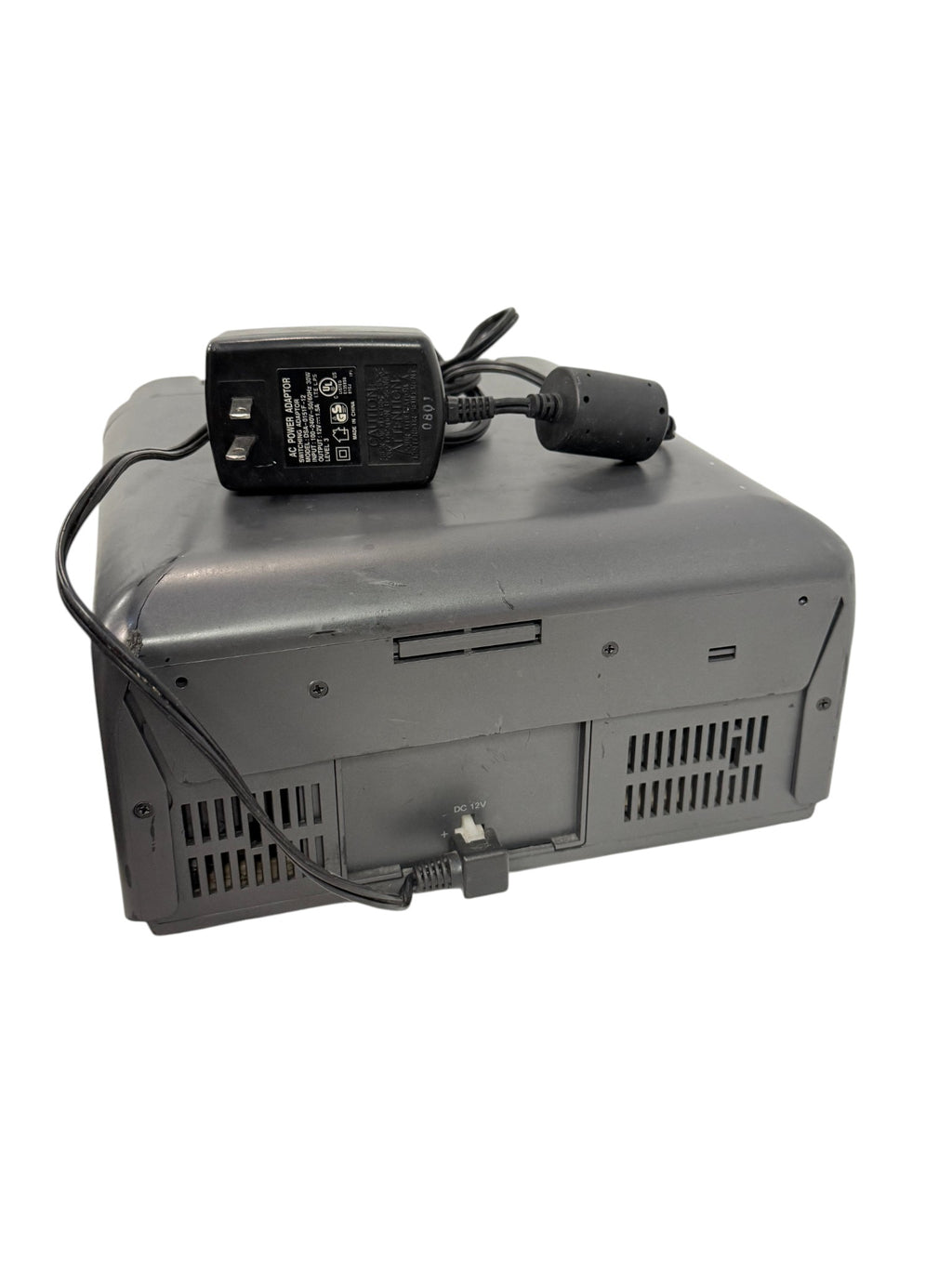 Rampage VBP1000 4" LCD Monitor & VHS VCR Combo Portable Video Player 12 volt