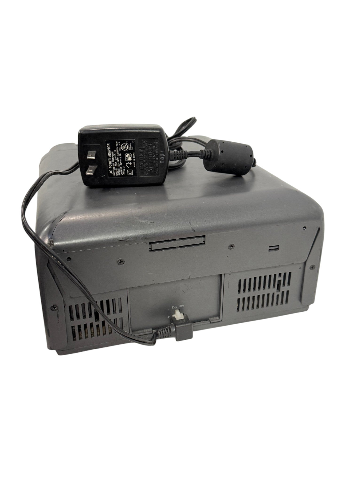 Rampage VBP1000 4" LCD Monitor & VHS VCR Combo Portable Video Player 12 volt