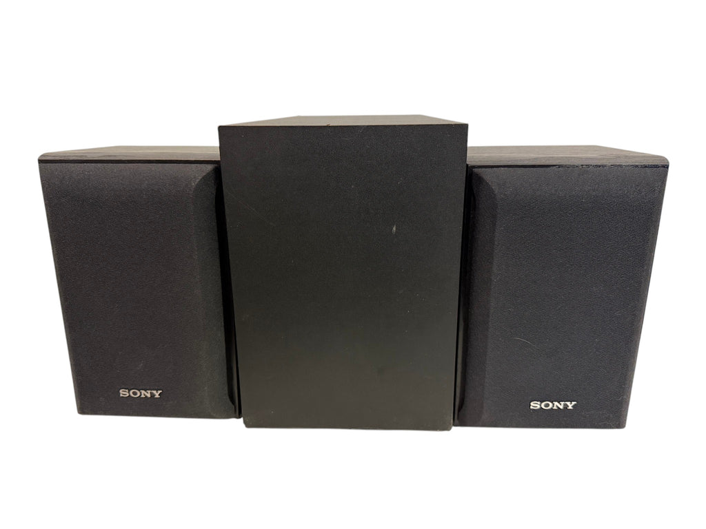 Sony SS-B1000 Speakers with KLH Passive Subwoofer 2.1 Speaker System