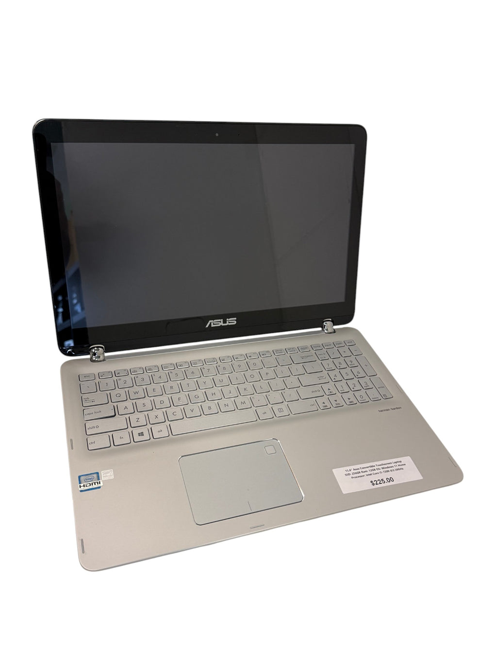 ASUS 15.6" Convertible Touchscreen Laptop