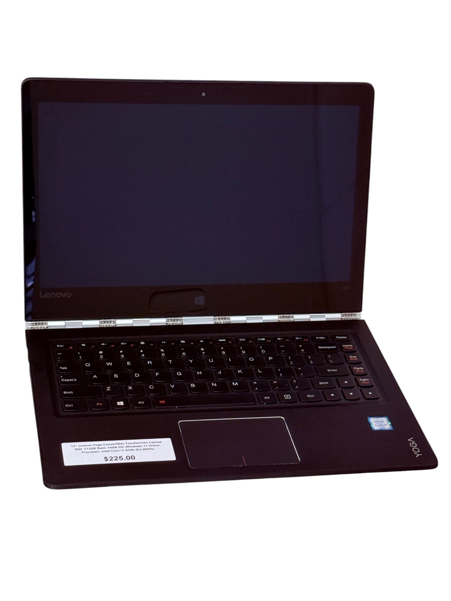 Lenovo Yoga 13" Convertible Touchscreen Laptop