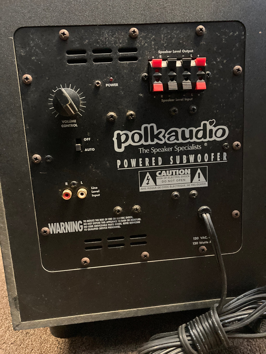 Polk Audio Powered Subwoofer
