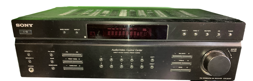 Sony Stereo Receiver STR-DE197 No Remote