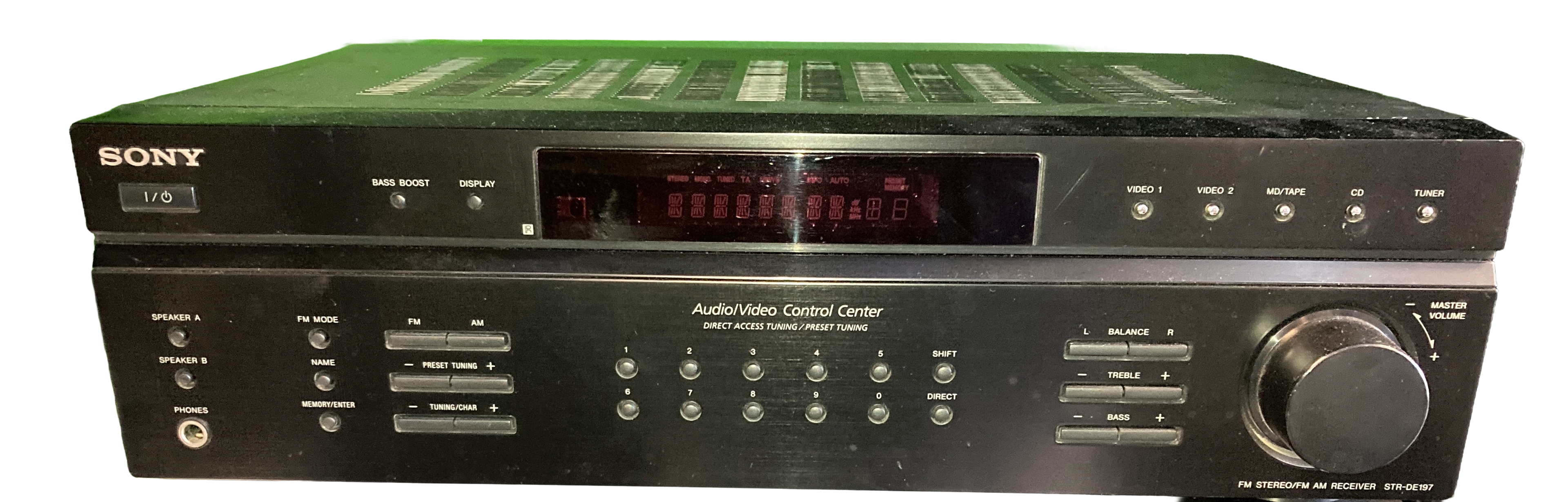 Sony Stereo Receiver STR-DE197 No Remote
