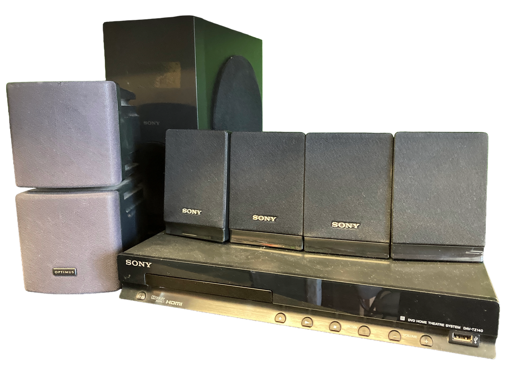 Sony HBD-TZ140 5.1 Channel DVD Home Theater System with remote