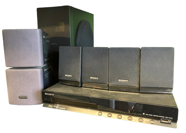 Sony HBD-TZ140 5.1 Channel DVD Home Theater System with remote