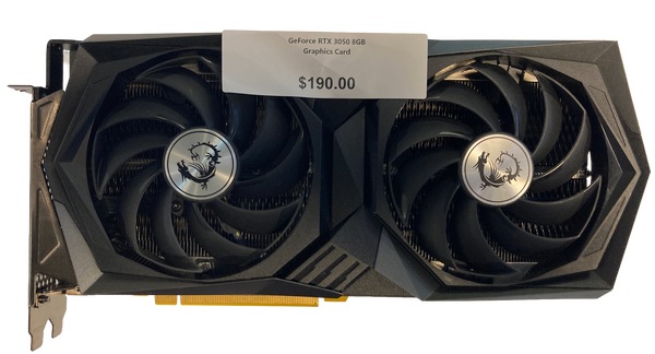 GeForce RTX 3050 8GB Graphics Card