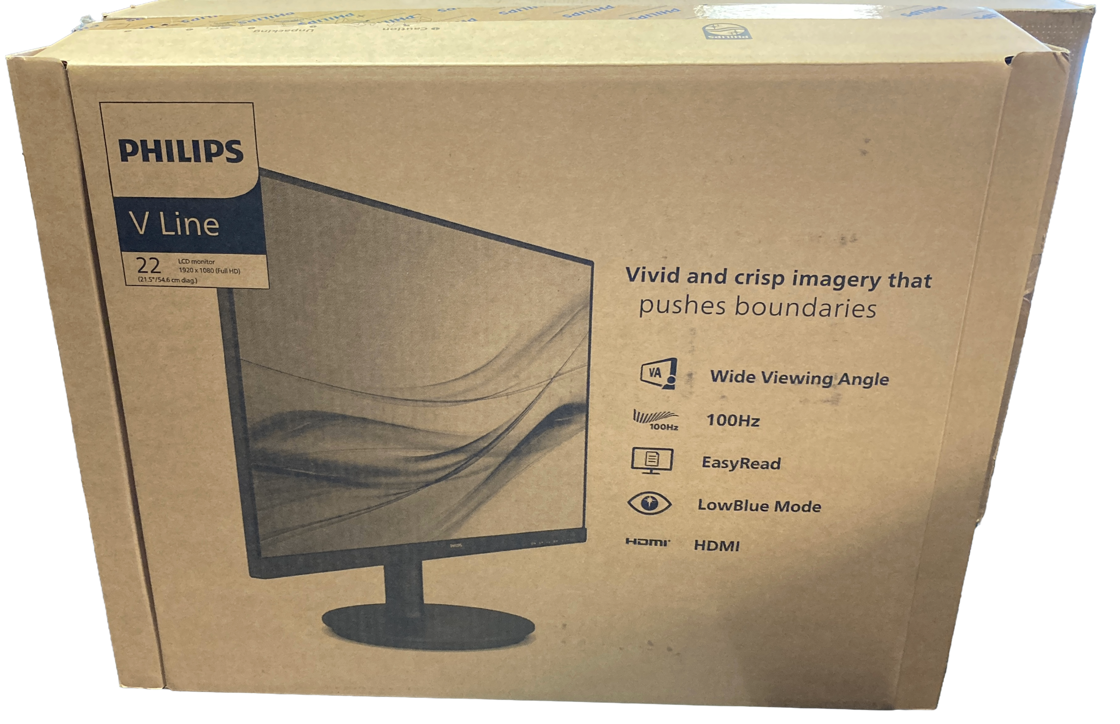 22" Phillips Monitor 221V8LB/27 Open Box