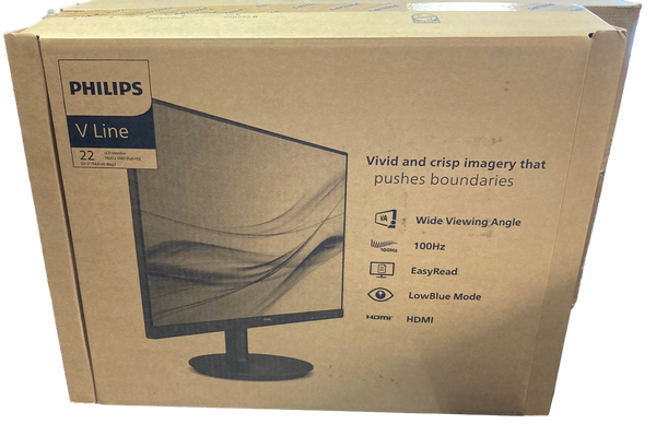 Phillips 22" Monitor 221V8LB/27 Open Box