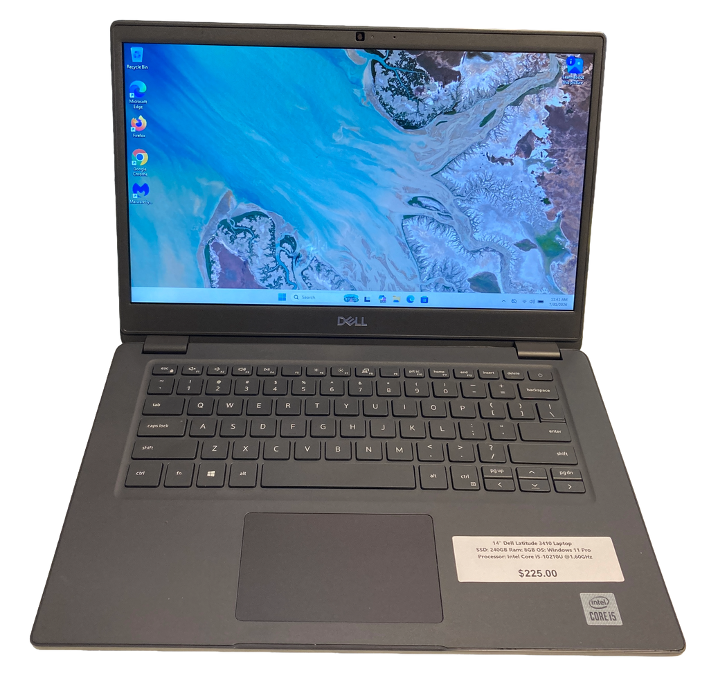 14" Dell Latitude 3410 Laptop