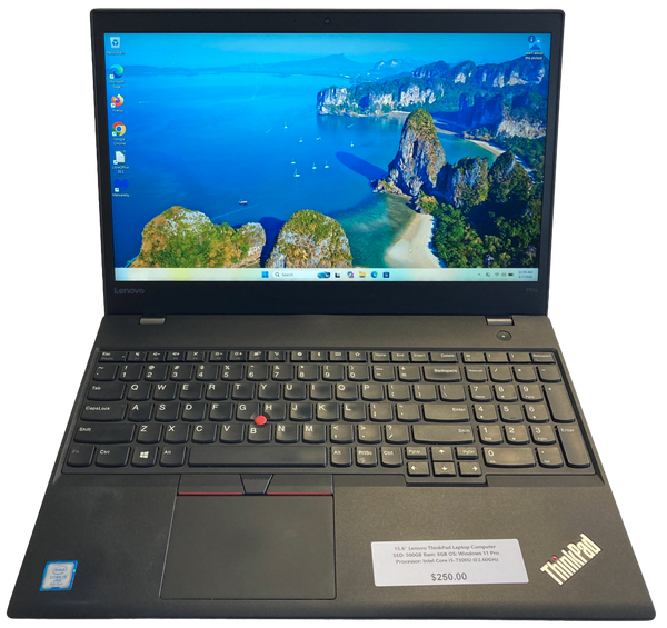15.6" Lenovo P51s ThinkPad Laptop Computer