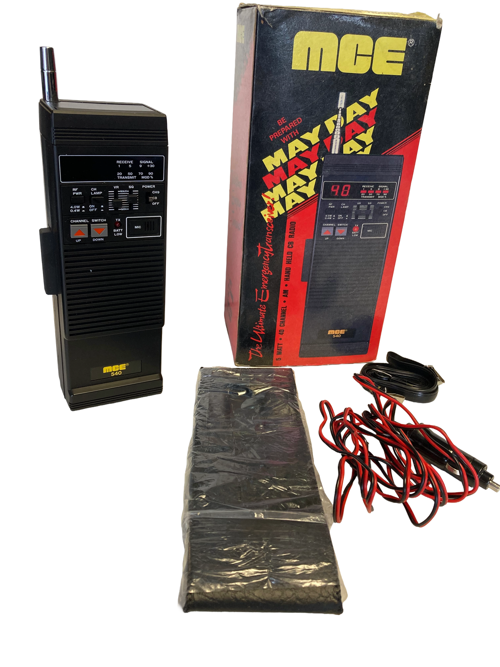 MCE 540 Mayday Handheld CB Radio 40-Channel Walkie Talkie