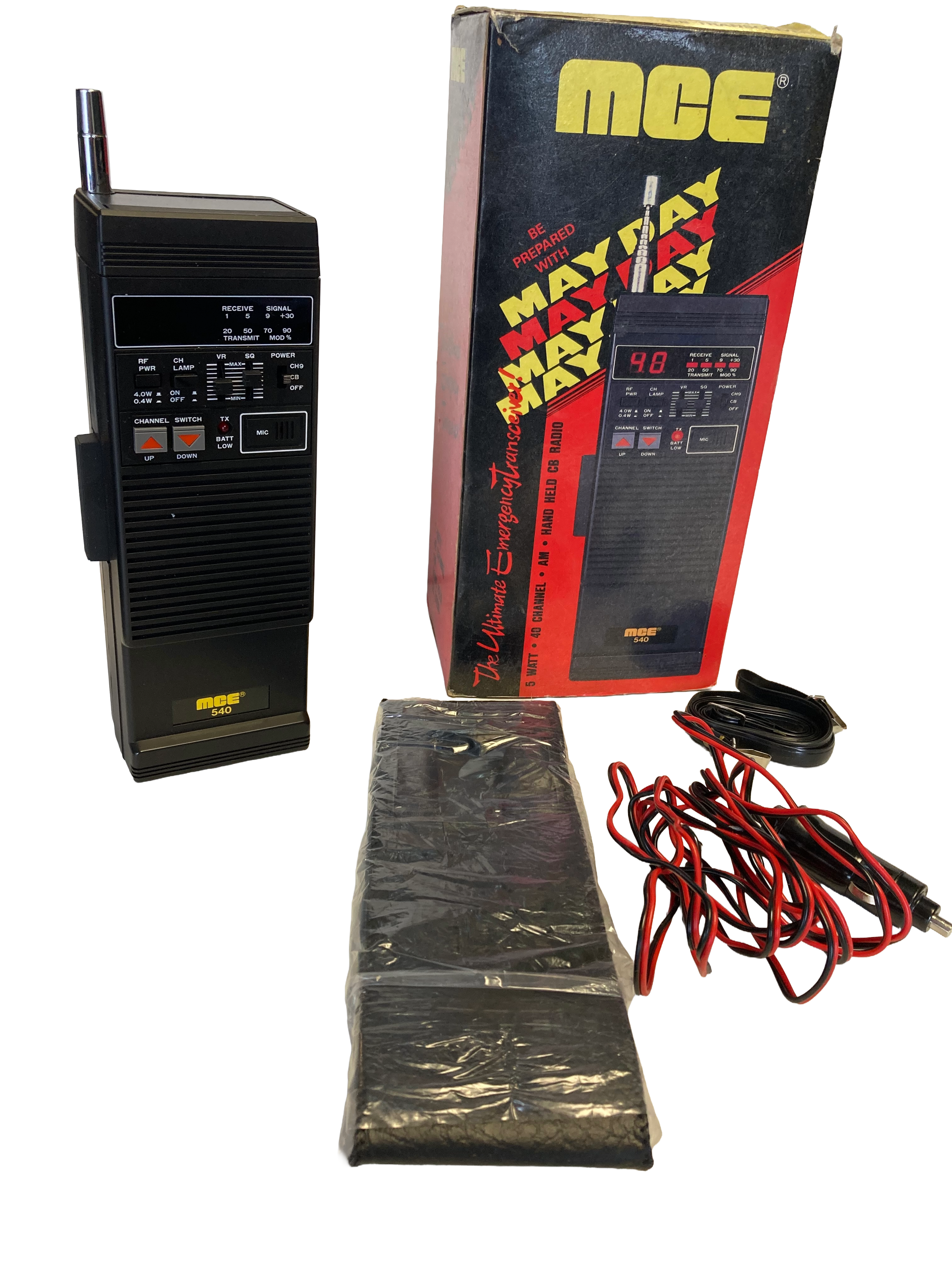MCE 540 Mayday Handheld CB Radio 40-Channel Walkie Talkie
