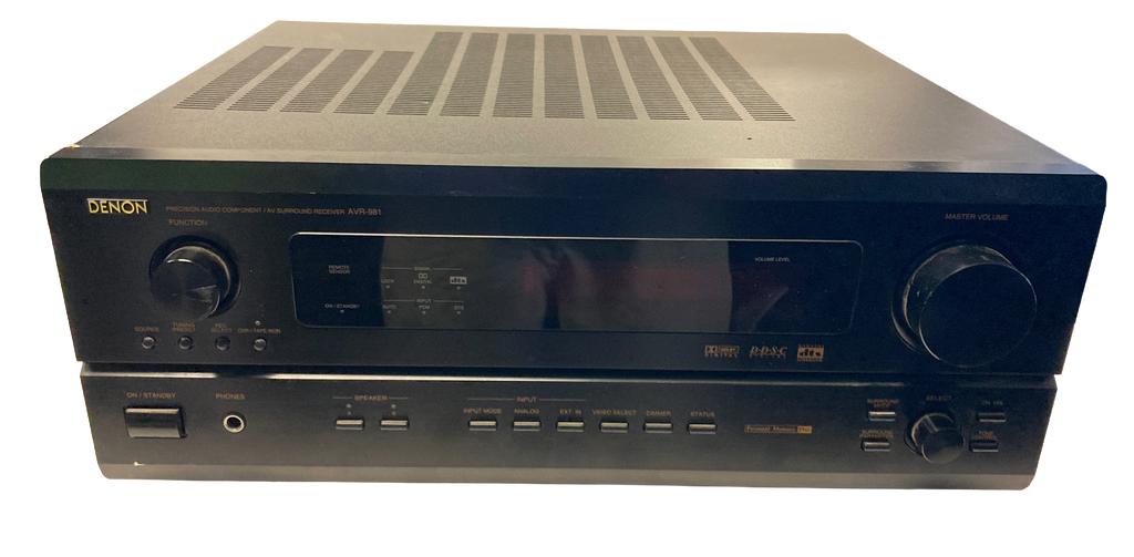 Denon AVR-981   5.1  channel receiver, No Remote