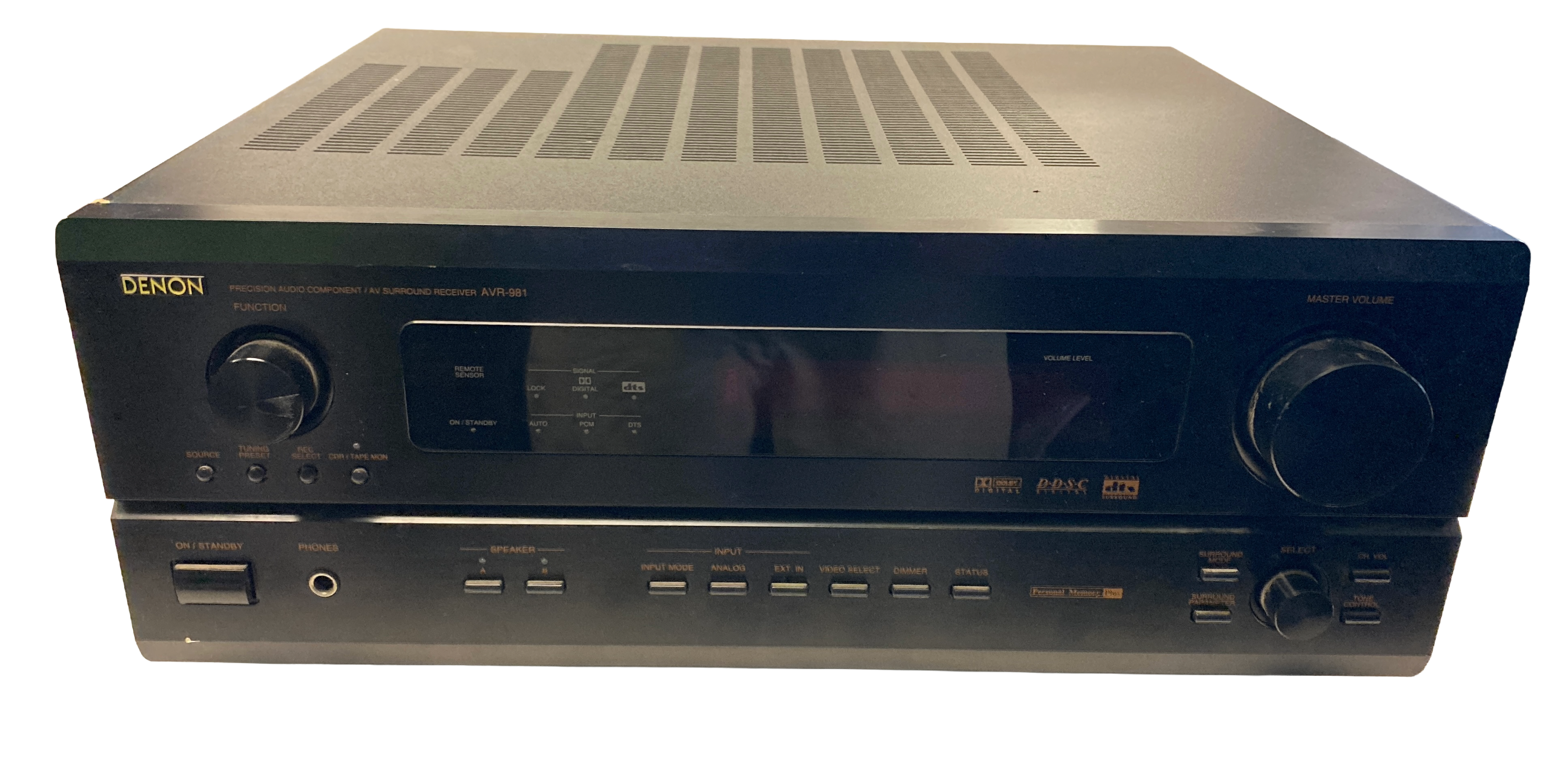 Denon AVR-981   5.1  channel receiver, No Remote