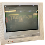 20" TOSHIBA MW20FN1R COLOR CRT TELEVISION DVD / VCR WITH REMOTE