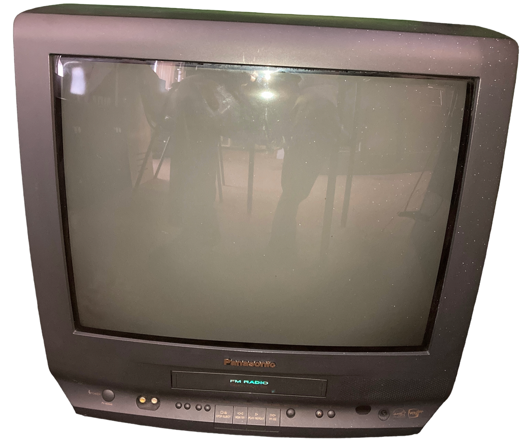 20" PANASONIC PV-M2048 COLOR CRT TELEVISION WITH REMOTE