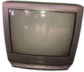 20" PANASONIC PV-M2048 COLOR CRT TELEVISION WITH REMOTE