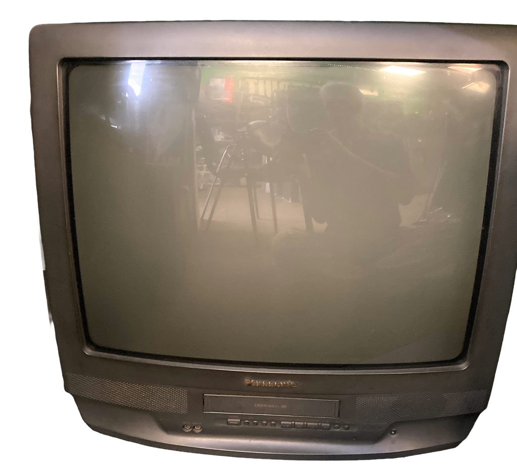 25" PANASONIC PVQ-M2509 COLOR CRT TELEVISION WITH VCR