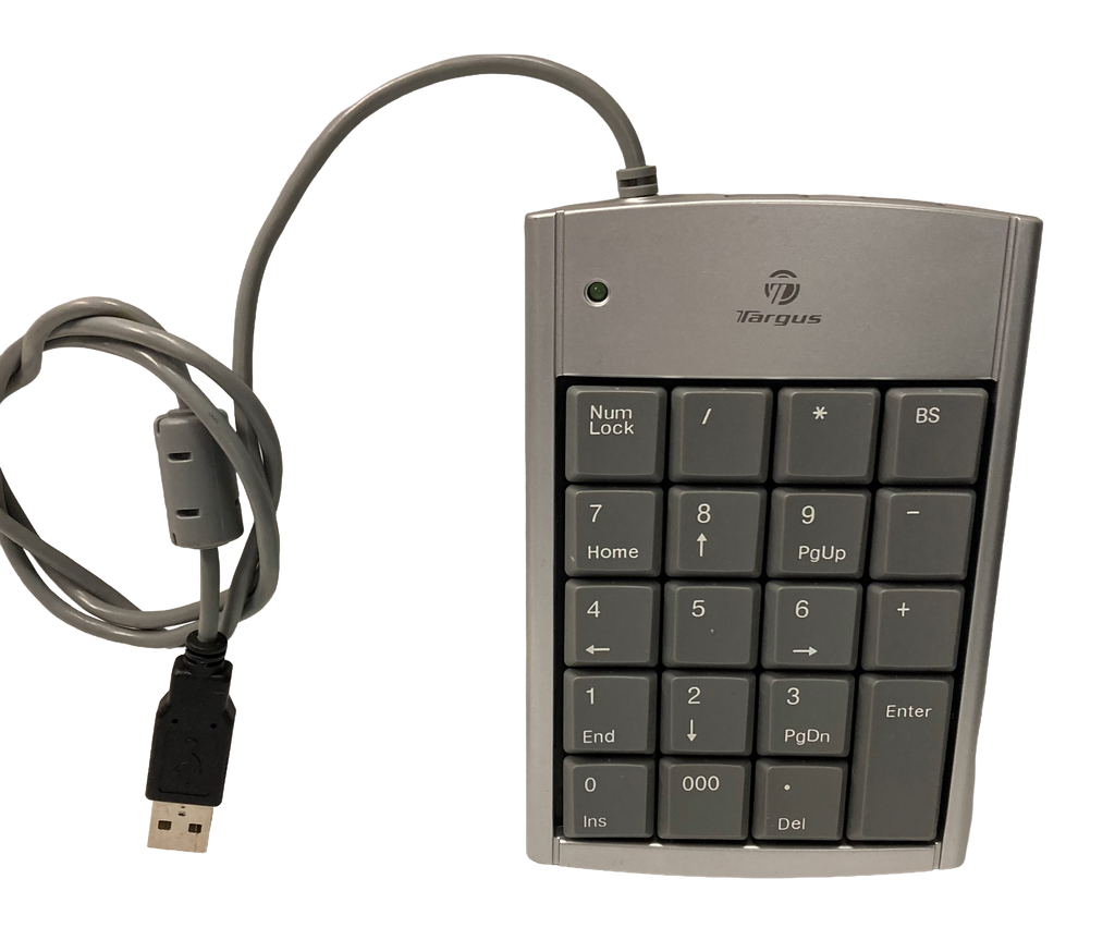 TARGUS PAUK10Y01U Numeric Keypad 2 Port USB