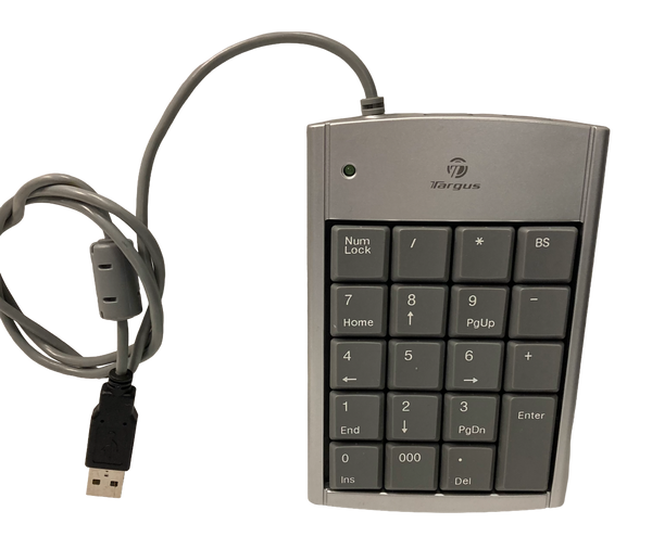 TARGUS PAUK10Y01U Numeric Keypad 2 Port USB