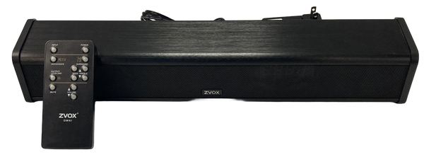 ZVOX AccuVoice AV200 Dialogue Boosting TV Speaker Sound Bar with Remote