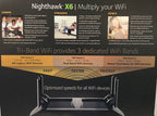 Nighthawk X6 AC3200 # R8000 Tri-Band WiFi Router