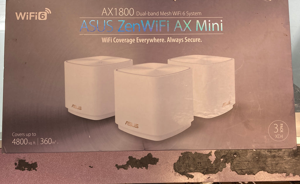ASUS Zen WiFi AX Mini AX1800 Dual-band Mesh WiFi 6 System
