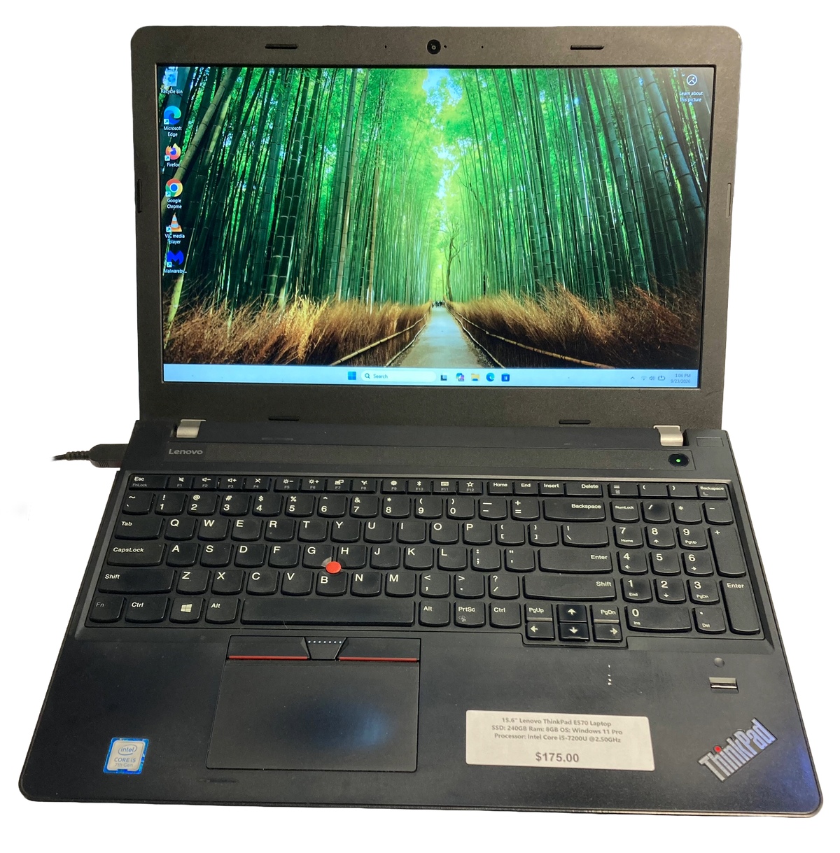 15.6" Lenovo ThinkPad E570 Laptop computer