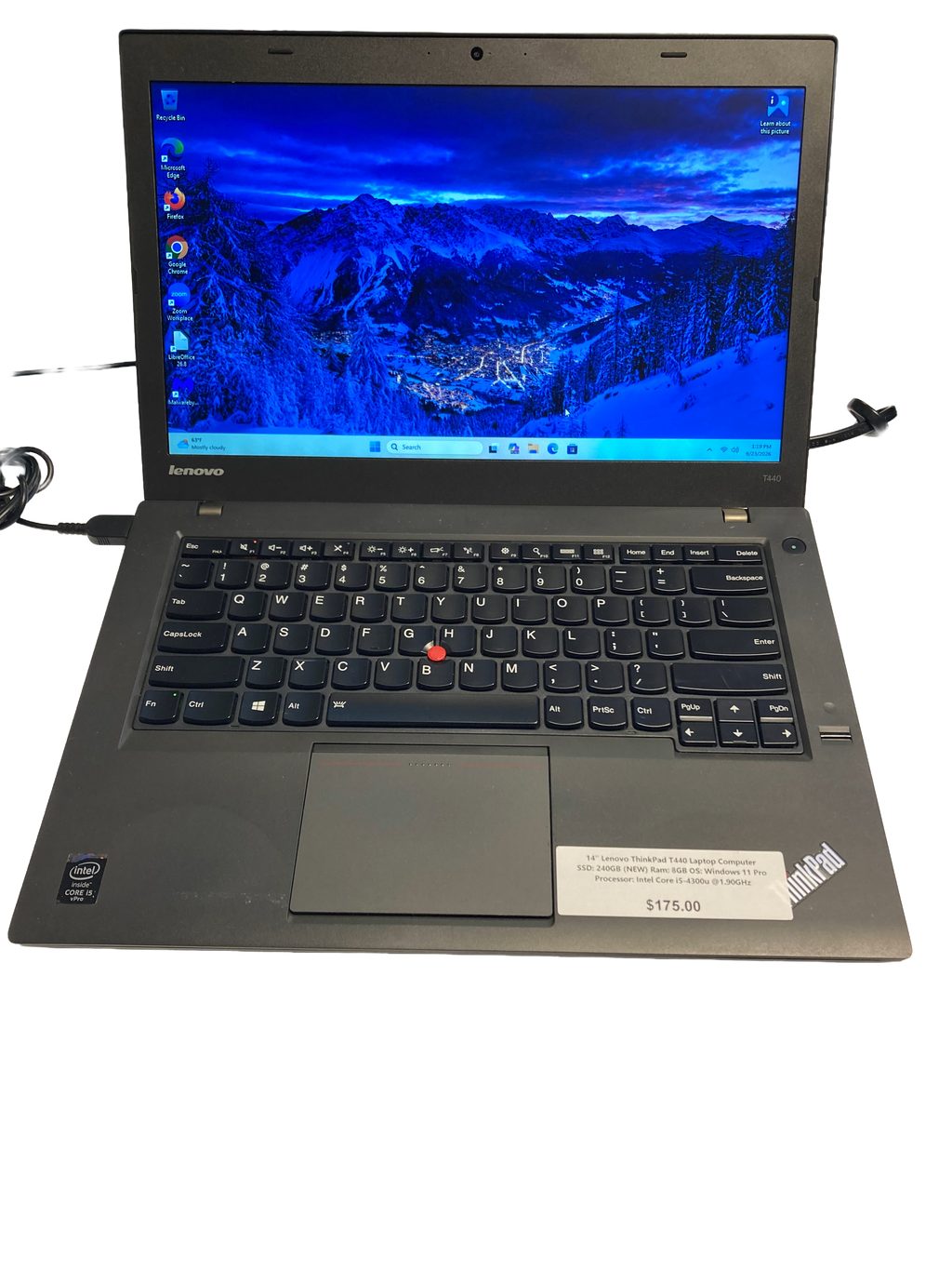 14' Lenovo ThinkPad T440 Laptop Computer