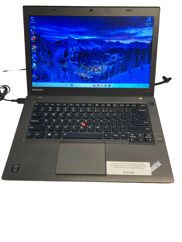 14' Lenovo ThinkPad T440 Laptop Computer