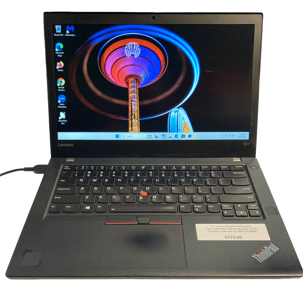 14" Lenovo ThinkPad T470