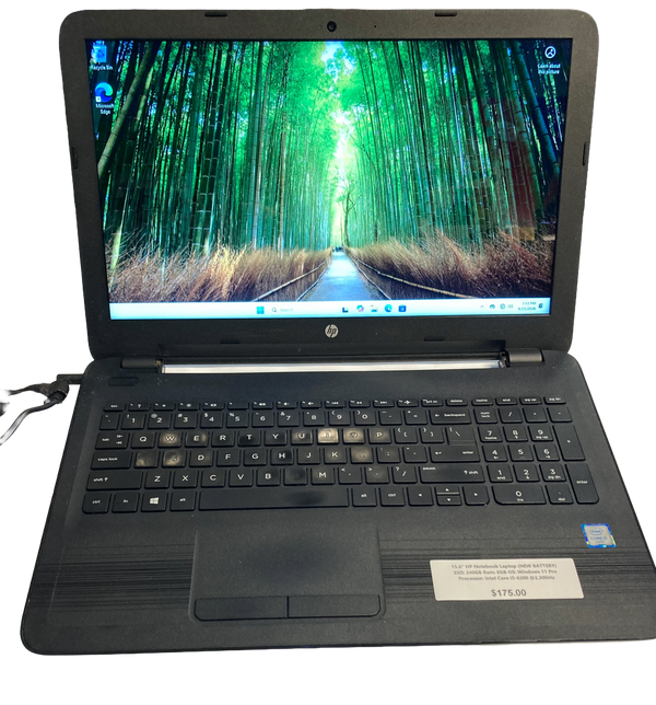 15.6" HP Notebook Laptop Computer