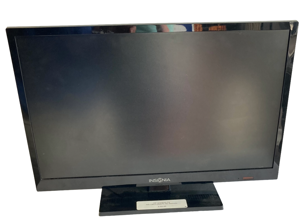 19” Insignia TV NS-19E310NA15 No Remote (x)