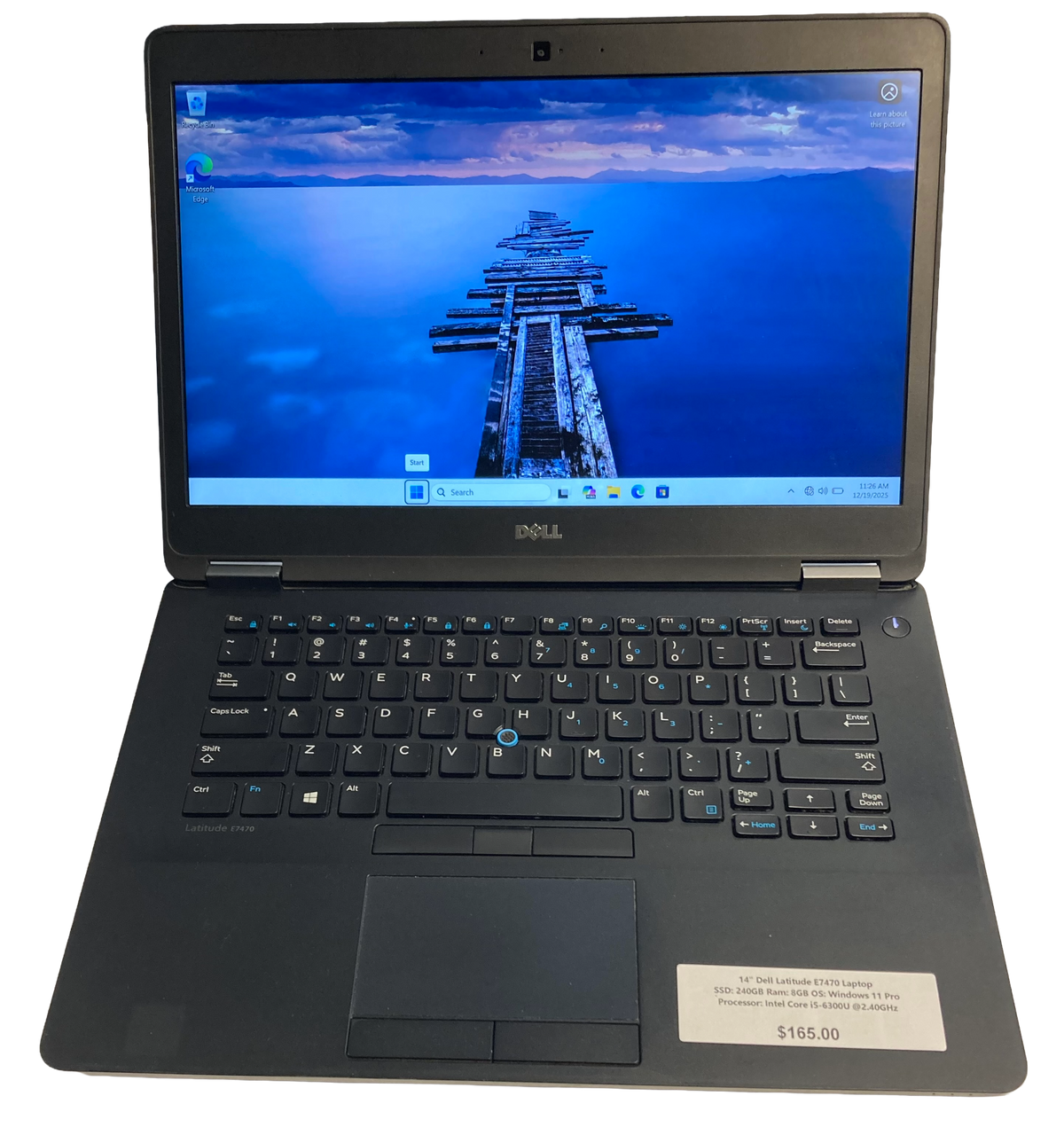 14" Dell Latitude E7470 Laptop Computer