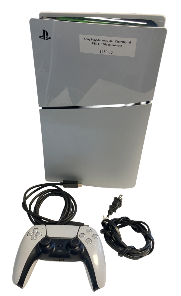 Sony PlayStation 5 Slim Disc/Digital PS5 1TB Video Console