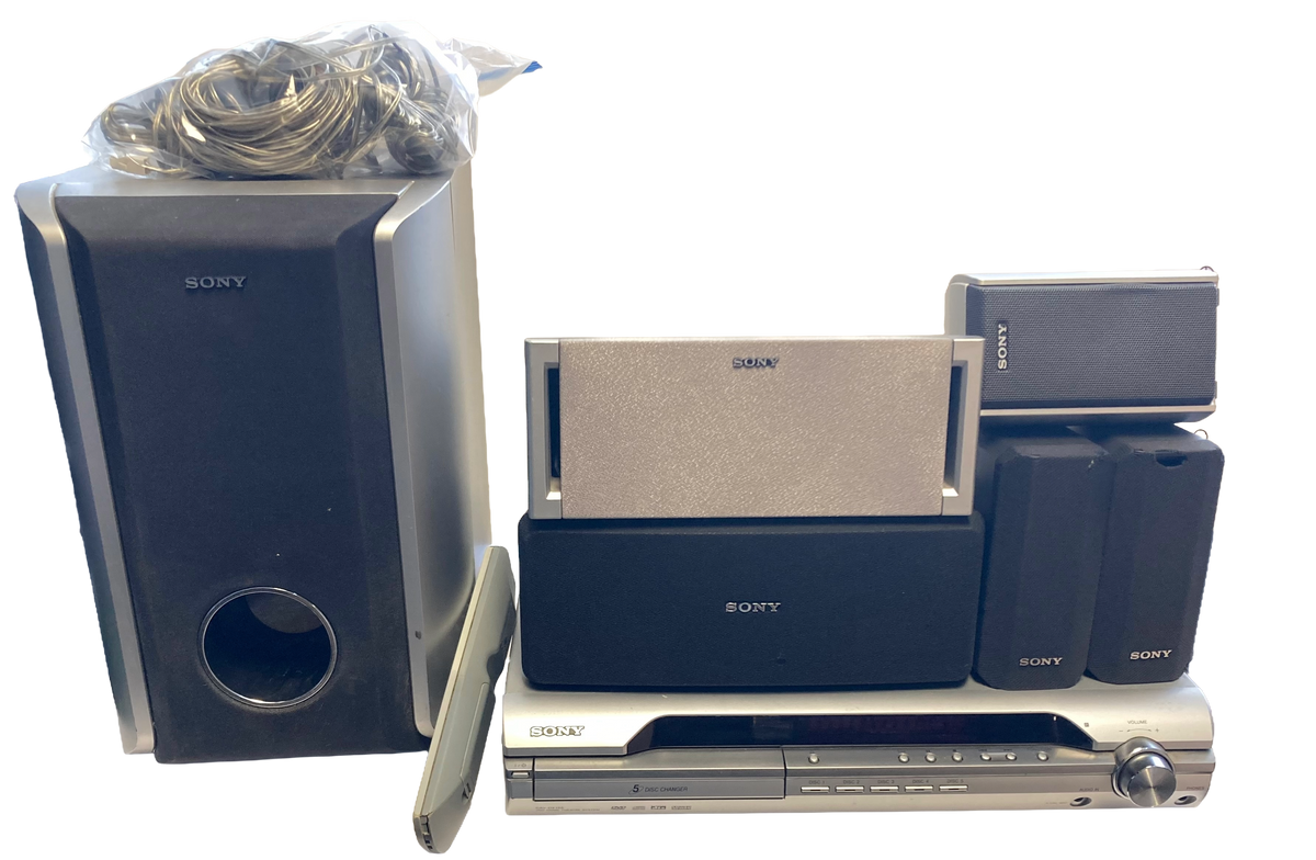 Sony HCD-DX155 5-Disc DVD/CD Home Theater System – Used