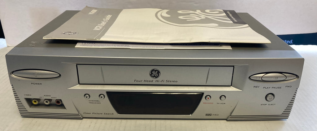 General Electric VG4260 HI-FI stereo VCR No Remote