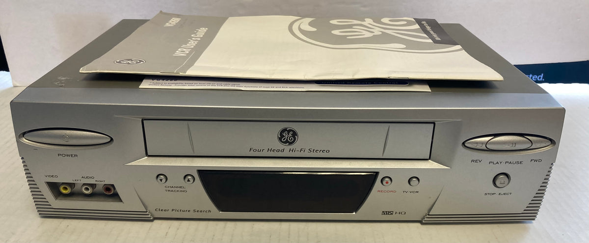General Electric VG4260 HI-FI stereo VCR No Remote